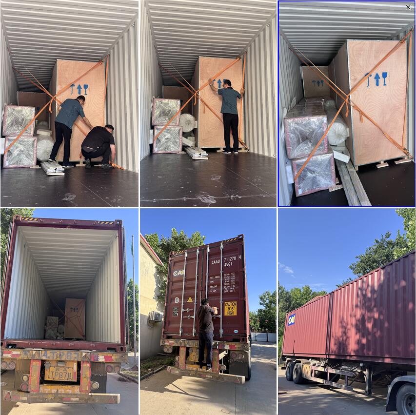 Container loading and export preparation