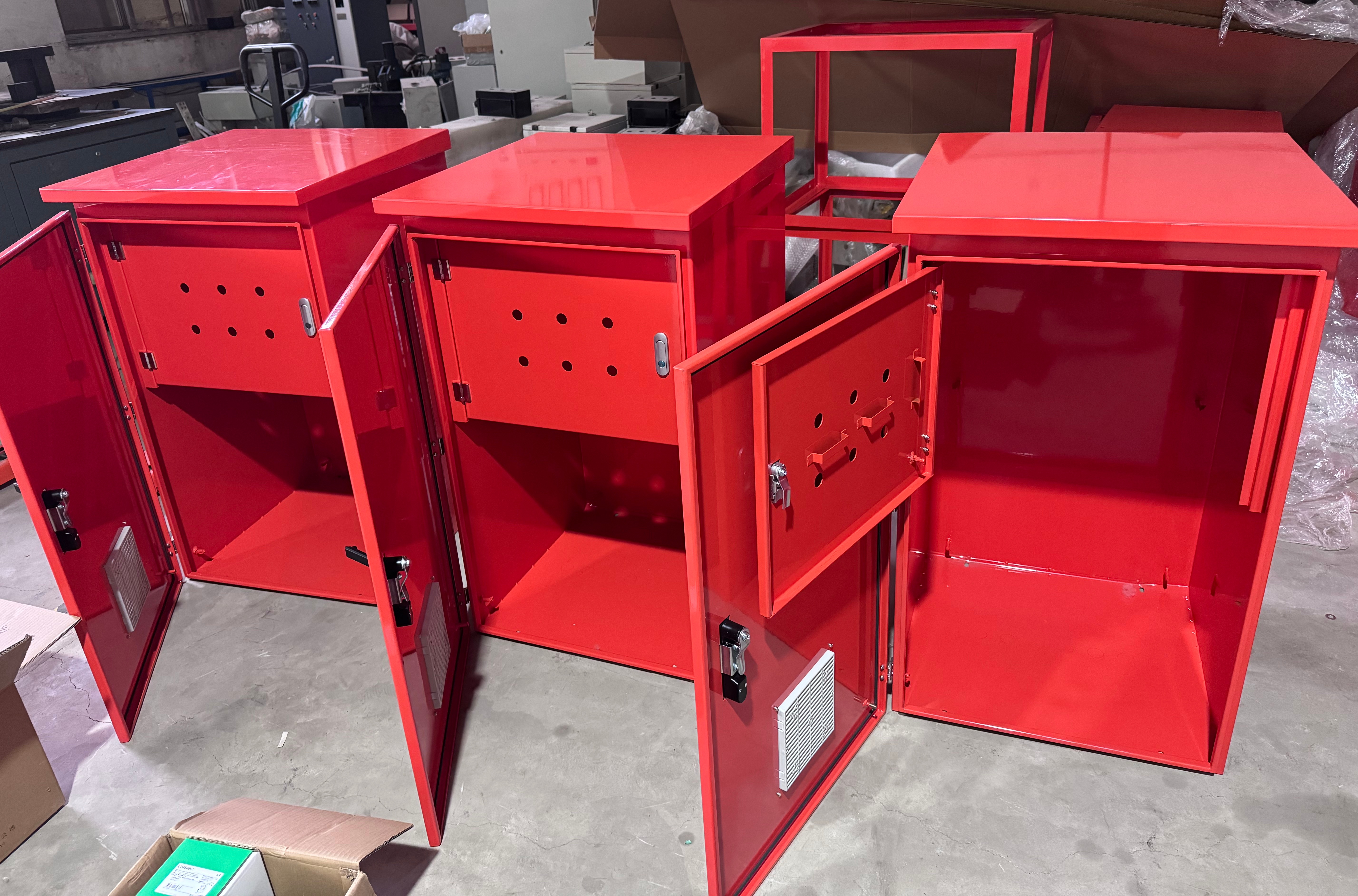 Onsite motor control cabinets